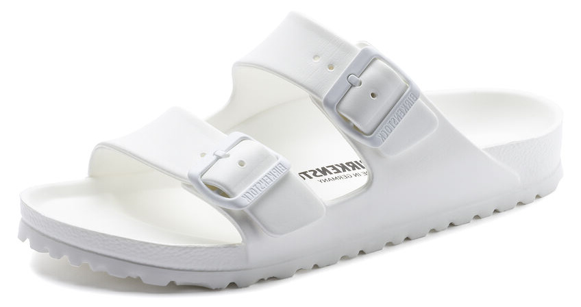 White 2025 beach slippers